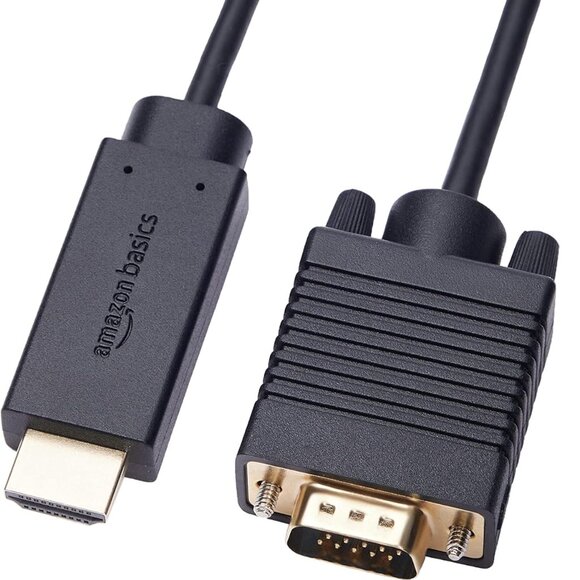 New Amazon Basics HDMI (Source) to VGA (Display) - Picture 1 of 1